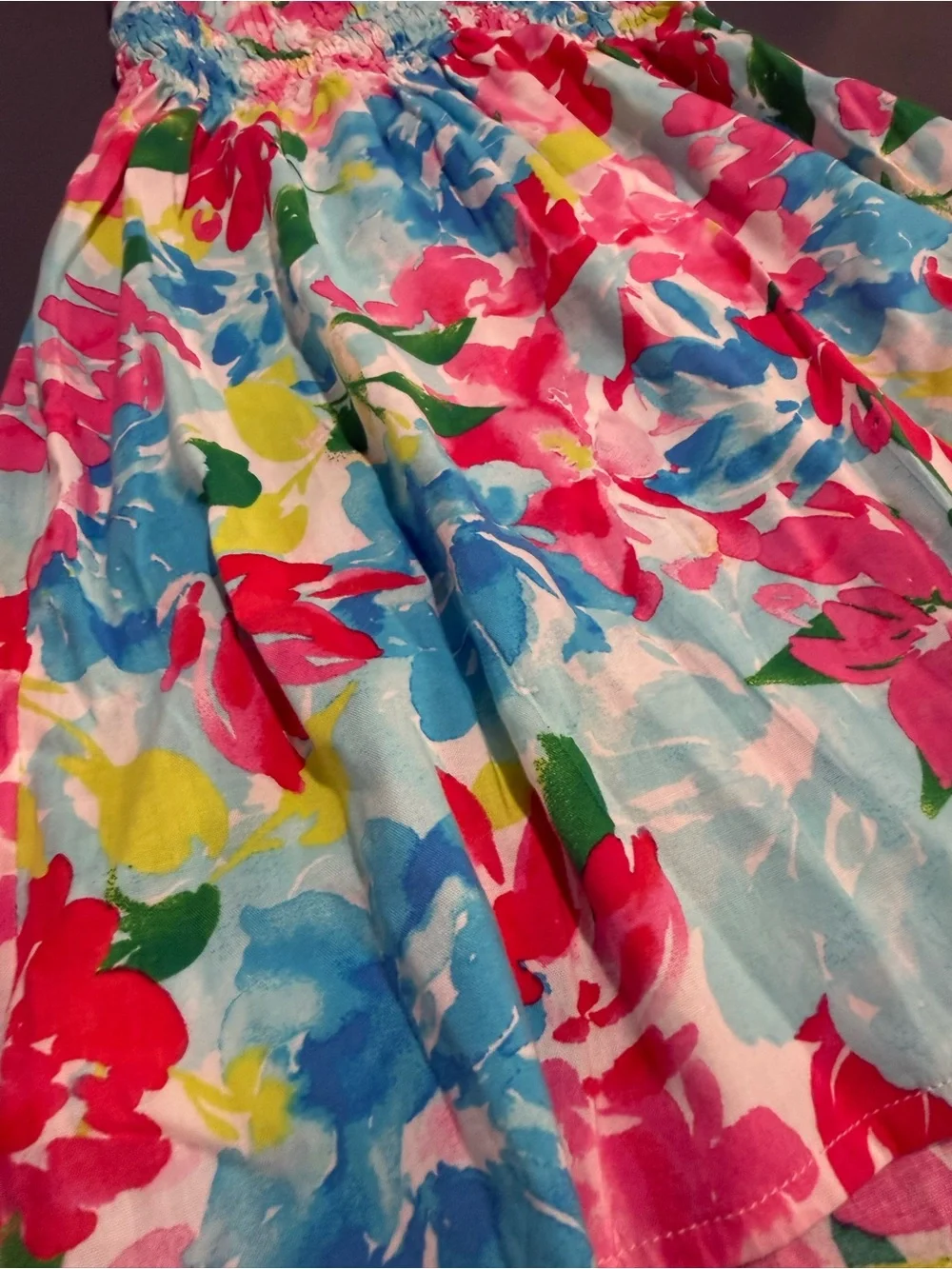 Old Navy - Girls Floral Sundress in Pink, Blue & Green - size 5T